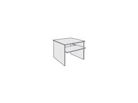 Стол компьютерный_NXT16322001_Next_тёмный дуб