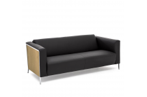VISPO WOOD Диван 2-х местный_VISPO FLORE 2 DAKOTA black