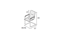 SILLA Кресло для посетителей_OV409-B1617PBE(Beige..._Well_Come_kreslo