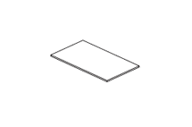 UNI топ для мет. шкафа L120_HM38306.B_WhiteUp_белый