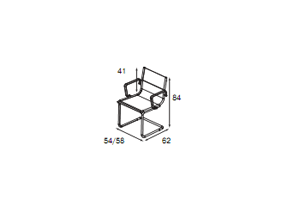 LIGHT_MESH/C Кресло на полозья_14080В 4FI1402 L/849_Light-Mesh C_kreslo