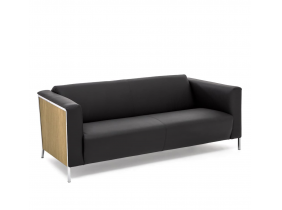 VISPO WOOD Диван 2-х местный_VISPO FLORE 2 DAKOTA black