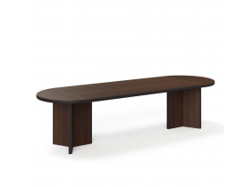 LEGNO СТОЛ ПЕРЕГОВОРОВ 300Х100 ОРЕХ_LEGNO Conference table 300x100 WA