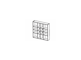 LIBRO Cтеллаж_107 6000/02_Extra Long_белый