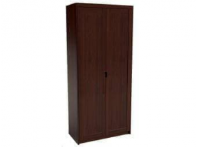 Шкаф 2-х створчатый с дерев. дверьми и вешалкой Zaragoza_22500+22552