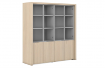 Композиция 2 шкафа комбинированных с декоративной обвязкой (под заказ)_JR516
