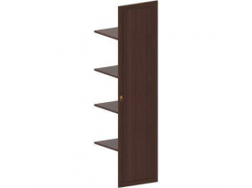 Наполнение одностворчатого шкафа с деревянной дверцей и вешалкой Washington_29554