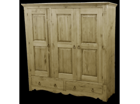 Шкаф для одежды 3 двери 2 ящика_ARFLEUR 3