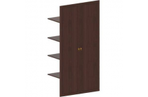 Наполнение двухстворчатого шкафа с деревянными дверьми и вешалкой Washington_29552